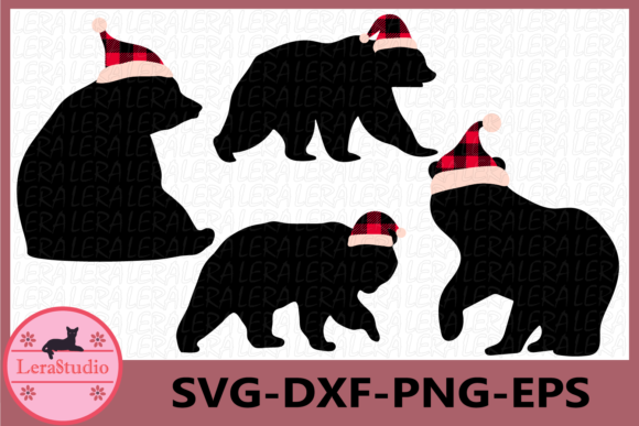 Bear Christmas Buffalo Plaid: A Versatile Graphics and Illustrations Asset