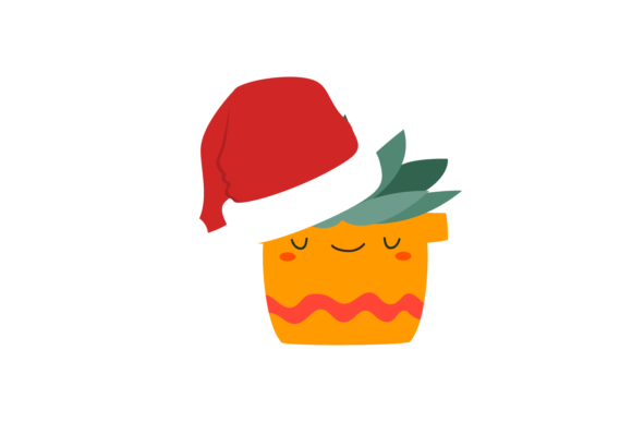 Cactus Christmas Plant Kawaii: A Festive and Adorable Embroidery Design