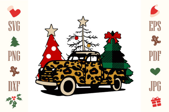 Christmas Car: A Charming Addition to Holiday Graphics