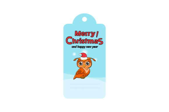 Christmas Labels Animal Owl Svg: A Versatile Graphics Asset