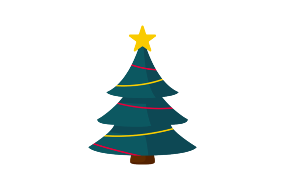 Christmas Tree Vector-7: A Versatile Graphic for Creative Projects