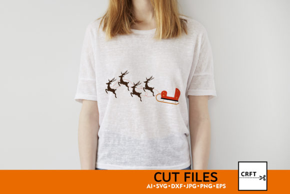 Deer – Christmas SVG Files: Perfect for Festive Branding