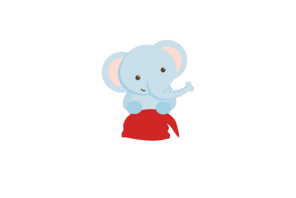Elephant Animal Christmas Party Svg: Festive Graphics for Local Brands