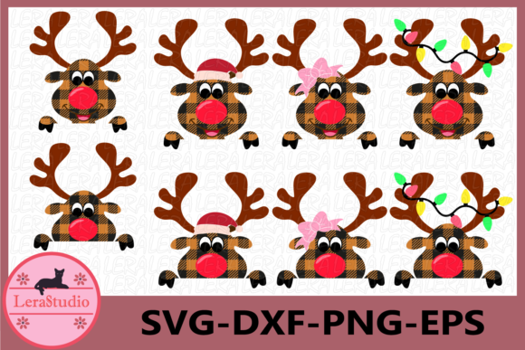 Little Deer Christmas: A Charming Graphics and Illustrations Set