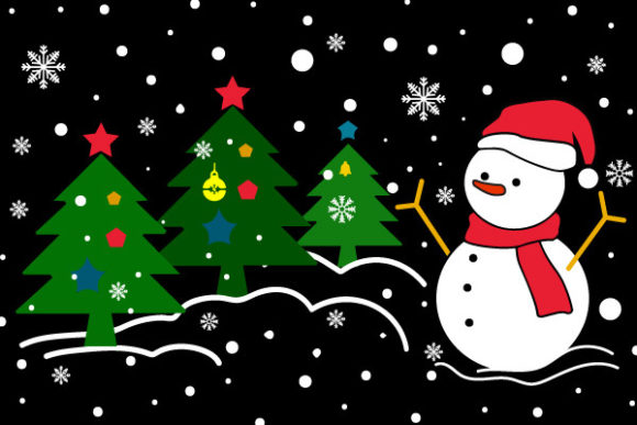 Merry Christmas Wallpaper Illustration Review