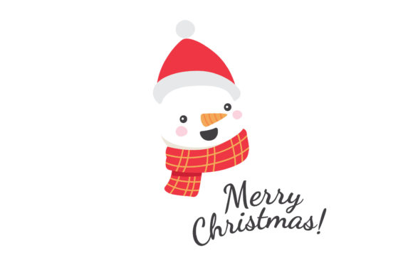 Review: Merry Christmas Clipart with Snowman for Graphics
