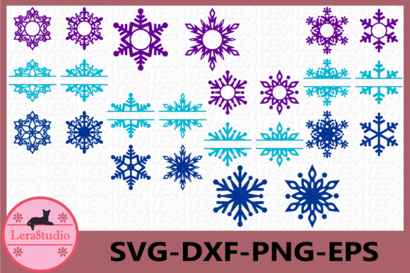 Snowflake Christmas: A Versatile Graphics and Illustrations Set